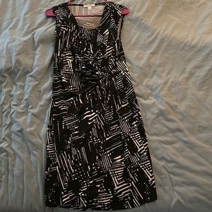 Black and beige dress - perfect for work!